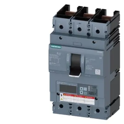Siemens 3VA6325-6KT31-0AA0 – Circuit breaker 3VA6 UL Frame 400 breaking capacity class H 65 kA @ 480 V 3-pole, line protection ETU856, LSI