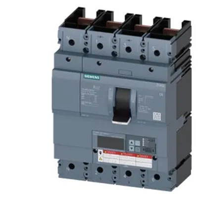 Siemens 3VA6460-7KT41-0AA0 – Circuit breaker 3VA6 UL Frame 600 breaking capacity class C 100 kA @ 480 V 4-pole, line protection ETU856 Siemens 3VA6460-7KT41-0AA0 – Circuit breaker 3VA6 UL Frame 600 breaking capacity class C 100 kA @ 480 V 4-pole, line protection ETU856