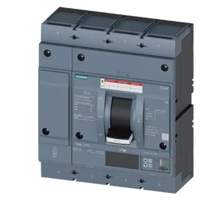 Siemens 3VA6560-5JQ46-0AA0 – Circuit breaker 3VA6 UL Frame 800 breaking capacity class M 35 kA @ 480 V 4-pole, line protection ETU560