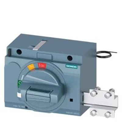 Siemens 3VA9267-0EK23 – Front mounted rotary operator standard with door interlock…