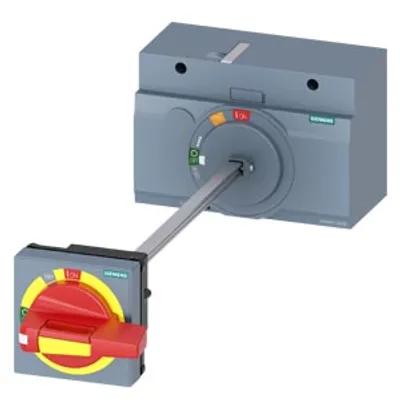 Siemens 3VA9467-0FK25 – Door mounted rotary operator EMERGENCY OFF IEC IP65 with…