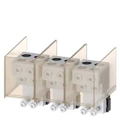 Siemens 3VA9773-0JM43 – Circular conduc. terminal TA6.3 4 x 1/0…500 kcmil for 100%…