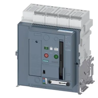 Siemens 3WA1106-8.A50-.... – AC non-automatic air circuit breaker 3WA, withdrawable version, without guide frame, IEC 60947-2, size 1 Siemens 3WA1106-8.A50-.... – AC non-automatic air circuit breaker 3WA, withdrawable version, without guide frame, IEC 60947-2, size 1