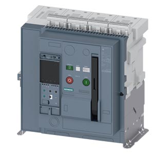 Siemens 3WA1108-2.F11-.... – Fixed-mounted circuit breaker IEC 60947-2, frame size 1, 4-poles, N-pole left, In=800A up to 690V AC 50/60Hz