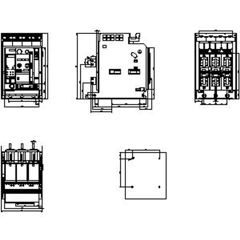 Siemens 3WA1108-8.C61-.... – Withdrawable circuit breaker with guide frame, IEC 60947-2 — photo 2 of 3