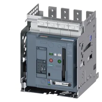 Siemens 3WA1110-8.B53-.... – Withdrawable circuit breaker, with guide frame, IEC 60947-2, size 1, 4-pole, N pole on right, In=1000 A Siemens 3WA1110-8.B53-.... – Withdrawable circuit breaker, with guide frame, IEC 60947-2, size 1, 4-pole, N pole on right, In=1000 A