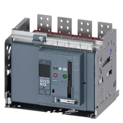 Siemens 3WA1220-3.G73-.... – Withdrawable circuit breaker with guide frame, IEC 60947-2, frame size 2, 4-poles, N-pole left Siemens 3WA1220-3.G73-.... – Withdrawable circuit breaker with guide frame, IEC 60947-2, frame size 2, 4-poles, N-pole left