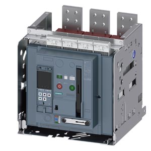 Siemens 3WA1225-5.E33-.... – Withdrawable circuit breaker with guide frame, IEC 60947-2, frame size 2, 3-poles