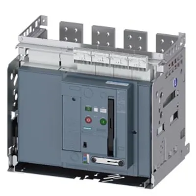Siemens 3WA1225-8.A83-.... – AC non-automatic air circuit breaker 3WA, withdrawable version, with guide frame, IEC 60947-2, size 2, 4-pole Siemens 3WA1225-8.A83-.... – AC non-automatic air circuit breaker 3WA, withdrawable version, with guide frame, IEC 60947-2, size 2, 4-pole