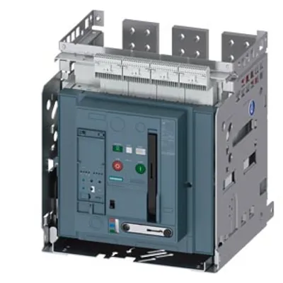 Siemens 3WA1225-8.B33-.... – Withdrawable circuit breaker, with guide frame, IEC 60947-2, size 2, 3-pole, In=2500 A, breaking capacity E Siemens 3WA1225-8.B33-.... – Withdrawable circuit breaker, with guide frame, IEC 60947-2, size 2, 3-pole, In=2500 A, breaking capacity E