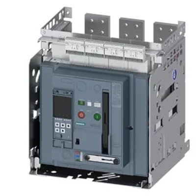 Siemens 3WA1232-8.E33-.... – Withdrawable circuit breaker, with guide frame, IEC 60947-2, size 2, 3-pole, In=3200 A, breaking capacity E Siemens 3WA1232-8.E33-.... – Withdrawable circuit breaker, with guide frame, IEC 60947-2, size 2, 3-pole, In=3200 A, breaking capacity E