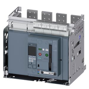 Siemens 3WA1232-8.E43-.... – Withdrawable circuit breaker, with guide frame, IEC 60947-2, size 2, 4-pole, N pole on left, In=3200 A Siemens 3WA1232-8.E43-.... – Withdrawable circuit breaker, with guide frame, IEC 60947-2, size 2, 4-pole, N pole on left, In=3200 A