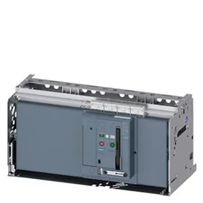 Siemens 3WA1340-5.A52-.... – AC non-automatic air circuit breaker 3WA, withdrawable version, with guide frame, IEC 60947-2, size 3, 4-pole