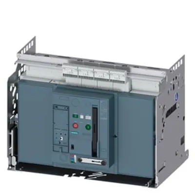 Siemens 3WA1350-6.B61-.... – Withdrawable circuit breaker with guide frame, IEC 60947-2