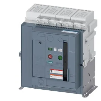 Siemens 3WA3108-8.A11-.... – Non-automatic fix-mounted circuit breaker, UL1066/IEC60947-2, FS 1, 4-poles, N-pole left