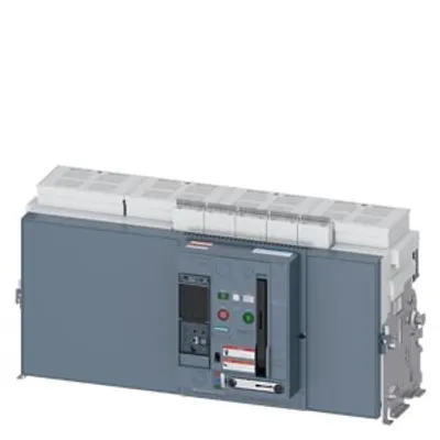 Siemens 3WA3340-8.L40-.... – Draw-out circuit breaker, without guide frame, UL1066/IEC60947-2, FS 3, 4-pole, N pole on left