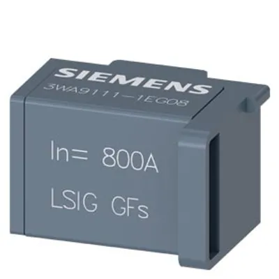 Siemens 3WA9111-1EG08 – Accessory circuit breaker 3WA, Option Plug LSIG GFs 800 A