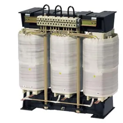 Siemens 4BU5343-5EA20-2CA0 – POWER TRANSFORMER; PHASES:3; PN(KVA):56; UPRI(V):480+/-5%; USEC(V):400; ISEC(A):80,8; UK(%):3,08