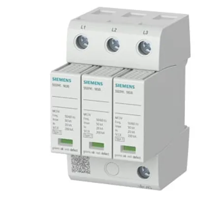 Siemens 5SD7413-1KU02 – Surge arrester UL, type 1 3-pole