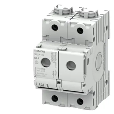 Siemens 5SG7123 – MINIZED, Switch disconnector with Fuse, D02, 2-pole