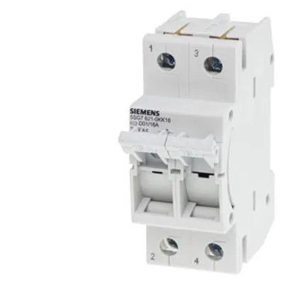 Siemens 5SG7621-0KK16 – MINIZED, fuse switch disconnector, D01, 2-pole, In: 16 A