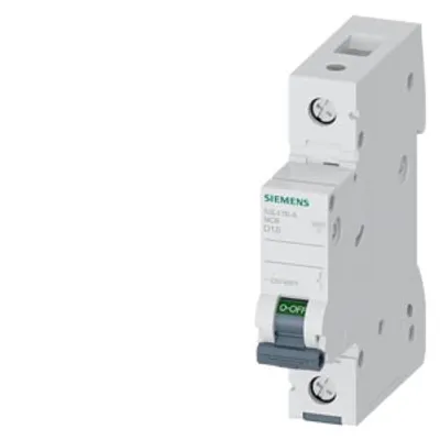Siemens 5SL4115-8 – Miniature circuit breaker 230/400 V 10kA, 1-pole, D, 1.6A