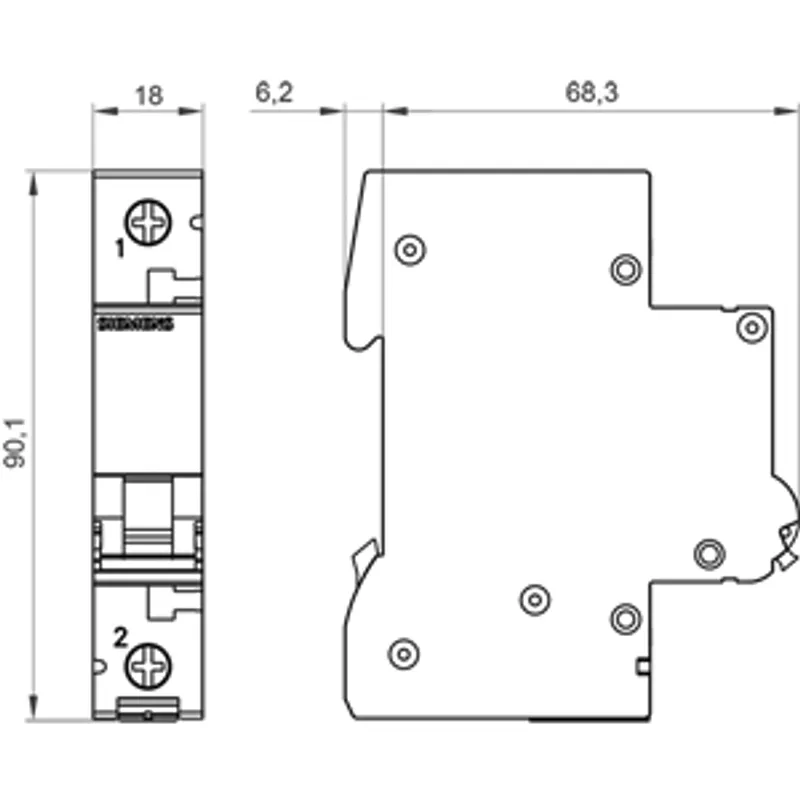 Siemens 5SL4125-7 — photo 2 of 4