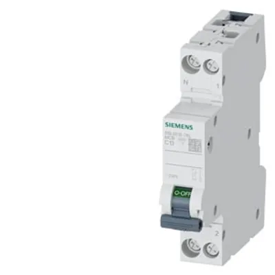 Siemens 5SL6013-7KL – Miniature circuit breaker 230 V, 6 kA, 1+N-pole/1 MW, N left, C13 Siemens 5SL6013-7KL – Miniature circuit breaker 230 V, 6 kA, 1+N-pole/1 MW, N left, C13