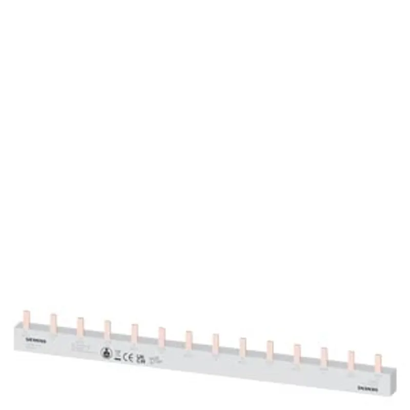 Siemens 5ST3623-4 – Pin Busbar, 10mm2 connection: 3p/N 7x MCB 2-pole touch protected 14MW fixed length — photo 1 of 4
