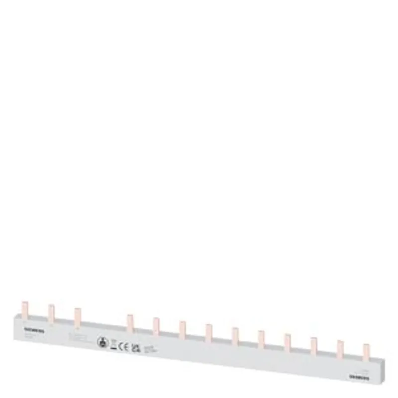 Siemens 5ST3624-4 – Pin Busbar, 10mm2 connection: 3p (RCCB N-right) 1x RCCB 4-pole + 10x MCB 1-pole touch protected 14 MW fixed… — photo 1 of 4