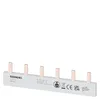 Siemens 5ST3631 – Pin busbar, 16 mm2 connection: 6x 1-phase touch-safe — photo 1 of 3