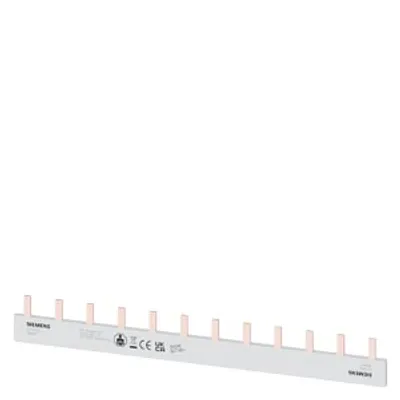 Siemens 5ST3632 – Pin busbar, 16 mm2 connection: 12x 1-phase touch-safe