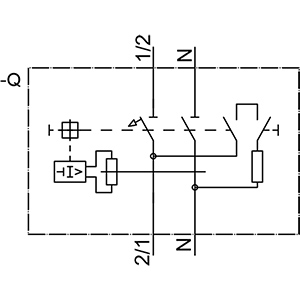 Siemens 5SV1616-0KK06-Z W01 – RCBO compact 1P+N 6 kA type AC 300 mA B6 Multi-unit… — photo 5 of 5