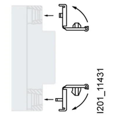 Siemens 5SW3201 – Terminal cover for RC unit 5SM2 Siemens 5SW3201 – Terminal cover for RC unit 5SM2