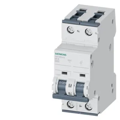 Siemens 5SY4550-8 – Miniature circuit breaker 230 V 10kA, 1+N-pole, D, 50 A, D=70 mm Siemens 5SY4550-8 – Miniature circuit breaker 230 V 10kA, 1+N-pole, D, 50 A, D=70 mm