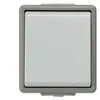 Siemens 5TA4701 – DELTA fläche IP44, AP Dark gray/light gray OFF switch 1-pole, 10A 250V 66x 75 mm — photo 1 of 3