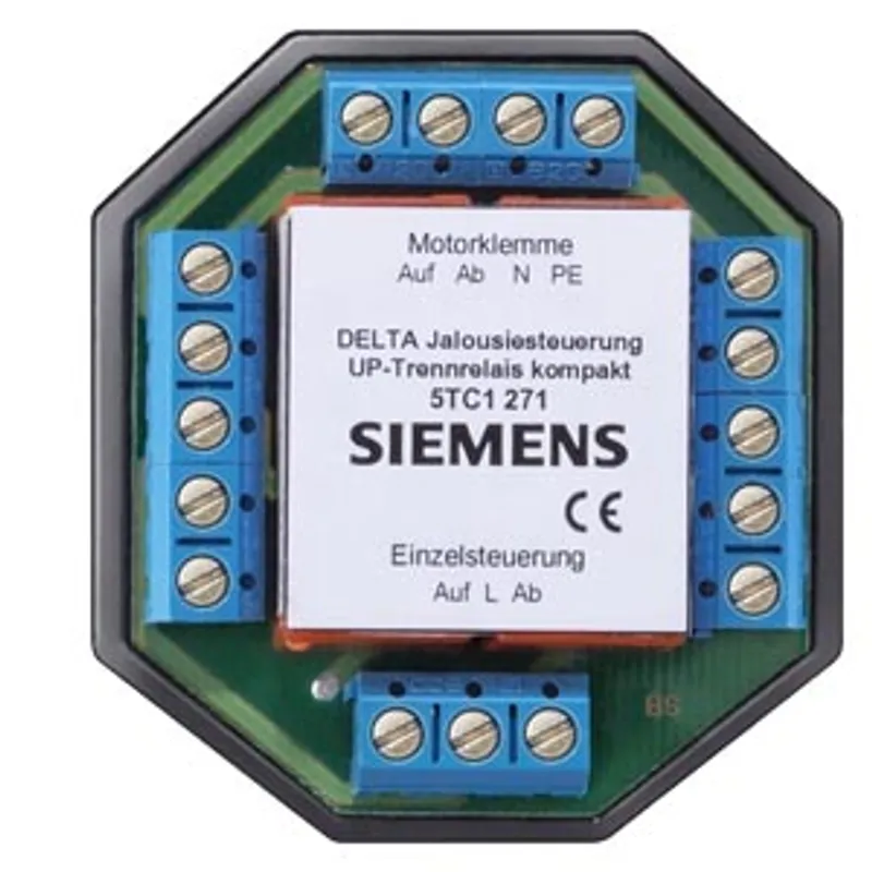 Siemens 5TC1271 – DELTA shutter controller FM isolating relay compact with extension input 3 A — photo 1 of 3