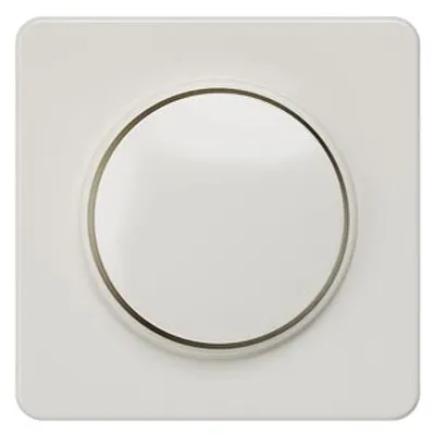 Siemens 5TC8904 – DELTA profil, titanium white Cover plate for dimmer with rotary knob 65x 65 mm
