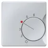 Siemens 5TC9250 – DELTA i-system aluminum-metallic Room temperature controller cover Normally-closed contact/change-over… — photo 1 of 3