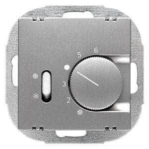 Siemens 5TC9774-4AM00 – DELTA I-system ROOM TEMPERATURE CONTROLLER ALUMINIUMMETALLIC
