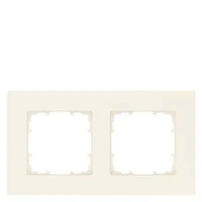 Siemens 5TG1112-3 – DELTA miro Frame 2-fold Dimensions 90x 90 mm electrical white