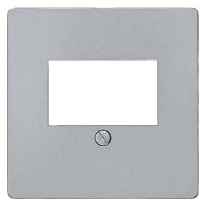 Siemens 5TG1256-2 – DELTA i-system cover plate 55 x 55 mm for TAE connection socket and loudspeaker connection socket…