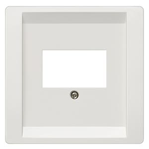 Siemens 5TG1342 – DELTA style, titanium white cover plate 68 x 68 mm for telecommunication connection units (TAE)