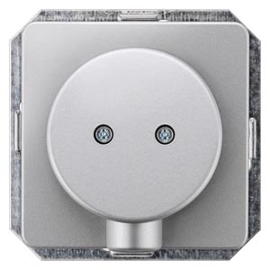 Siemens 5TG1787 – DELTA profil, silver Outlet plate 65x 65 mm — photo 1 of 3