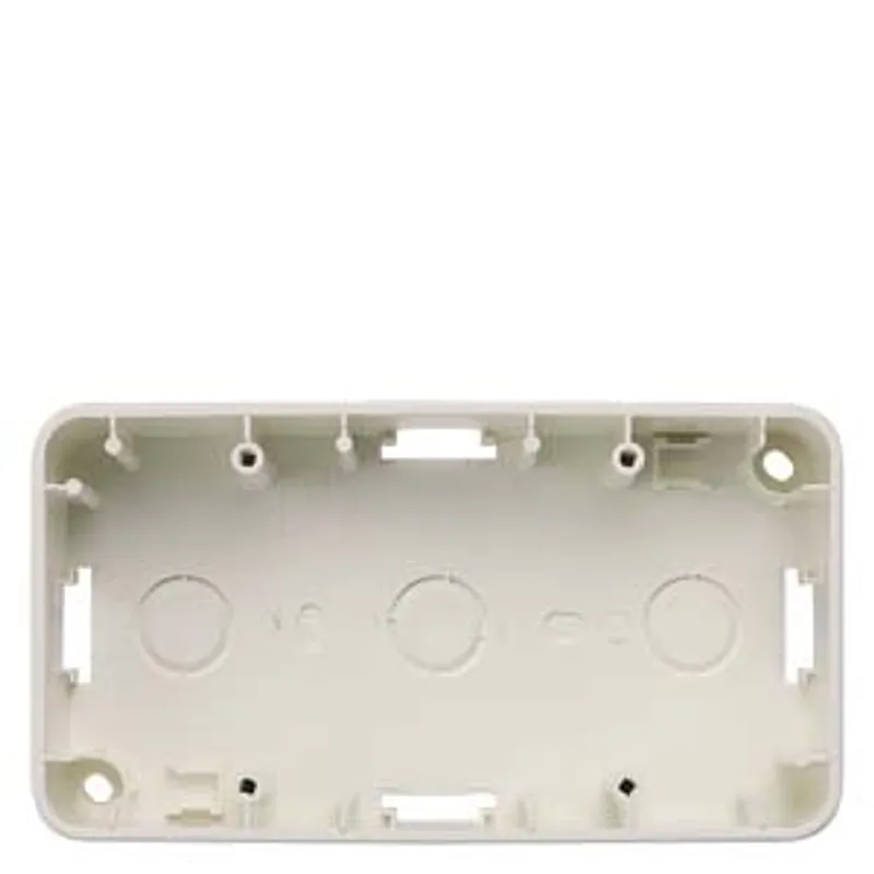 Siemens 5TG1826 – DELTA profil, titanium white Surface-mounting enclosure, double 125x 80x 42.5 mm — photo 1 of 2