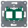 Siemens 5TG2058 – Support plate green insert for accommodating up to 2 modular jack connectors Screw mounting PEHA design. MJ5 — photo 1 of 3