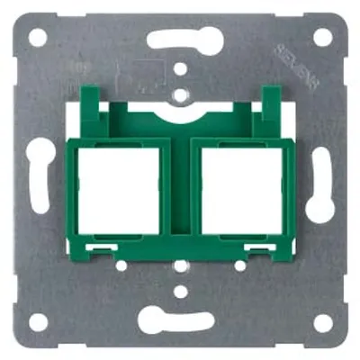 Siemens 5TG2058 – Support plate green insert for accommodating up to 2 modular jack connectors Screw mounting PEHA design. MJ5 Siemens 5TG2058 – Support plate green insert for accommodating up to 2 modular jack connectors Screw mounting PEHA design. MJ5
