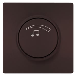 Siemens 5TG4812-0CH – DELTA style Volume control Cover 3 W Chocolate — photo 1 of 2