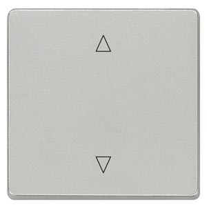 Siemens 5TG6201-0AM50 – I-System Rocker with up and down symbol Aluminum metallic — photo 1 of 3
