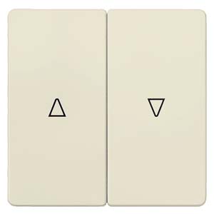 Siemens 5TG6284 – DELTA i-system electrical white Rocker switch with shutter symbols for shutter pushbutton, 55x 55 mm — photo 1 of 3
